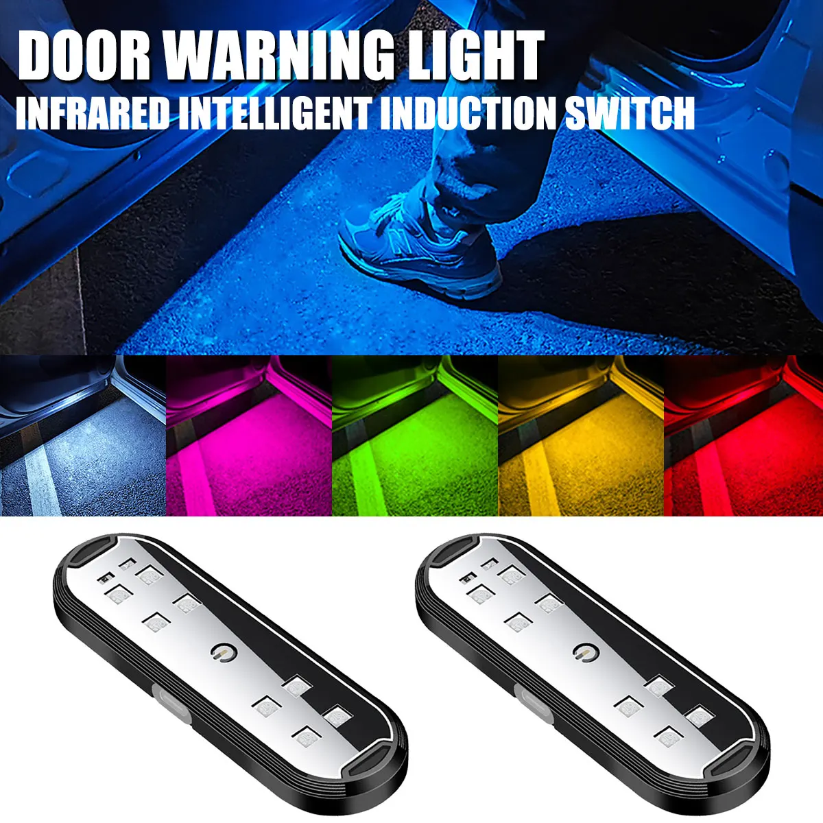 Emergency Exit Sign - Luces LED para Puerta de Coche,