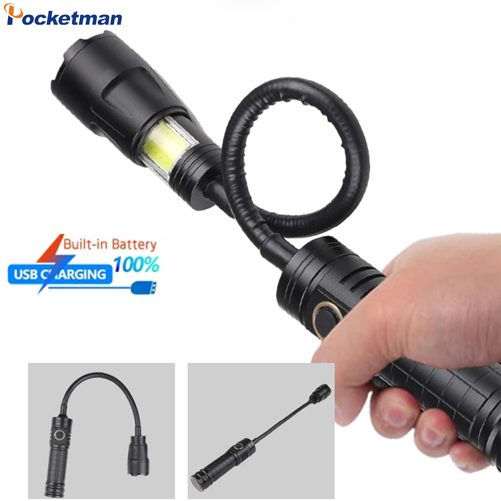 Power Outage Light - Linterna LED XHP50 recargable por USB,