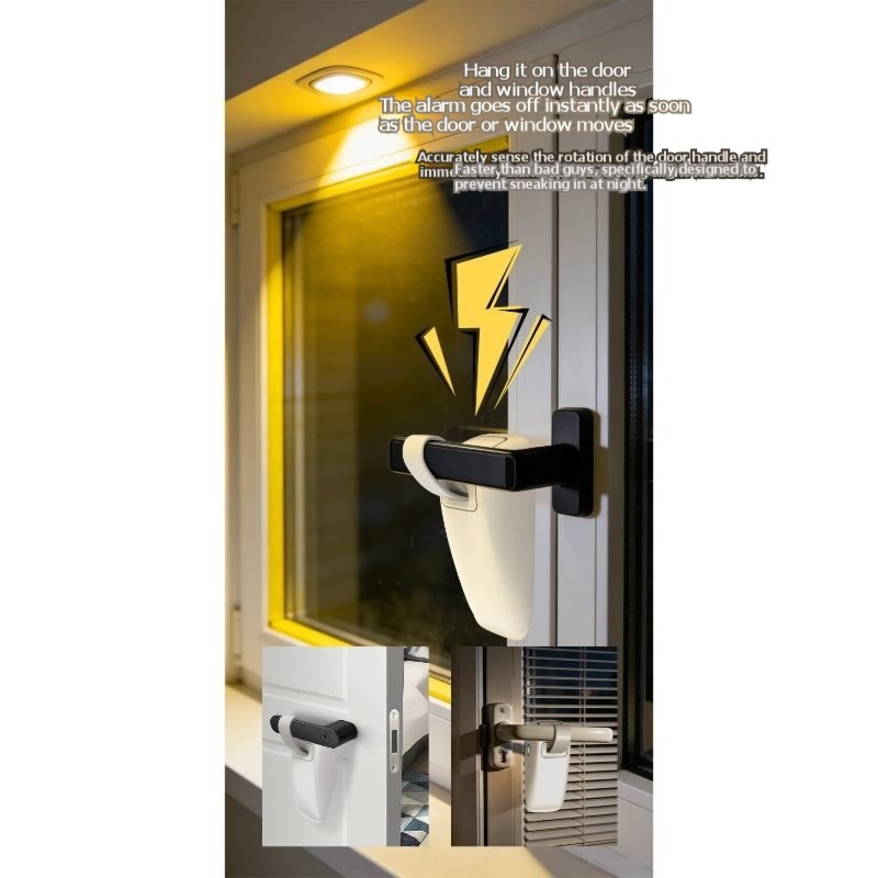 Door Stop Alarm - ABBO-Alarma para puertas-Alarma portátil para puertas-Dispositivo