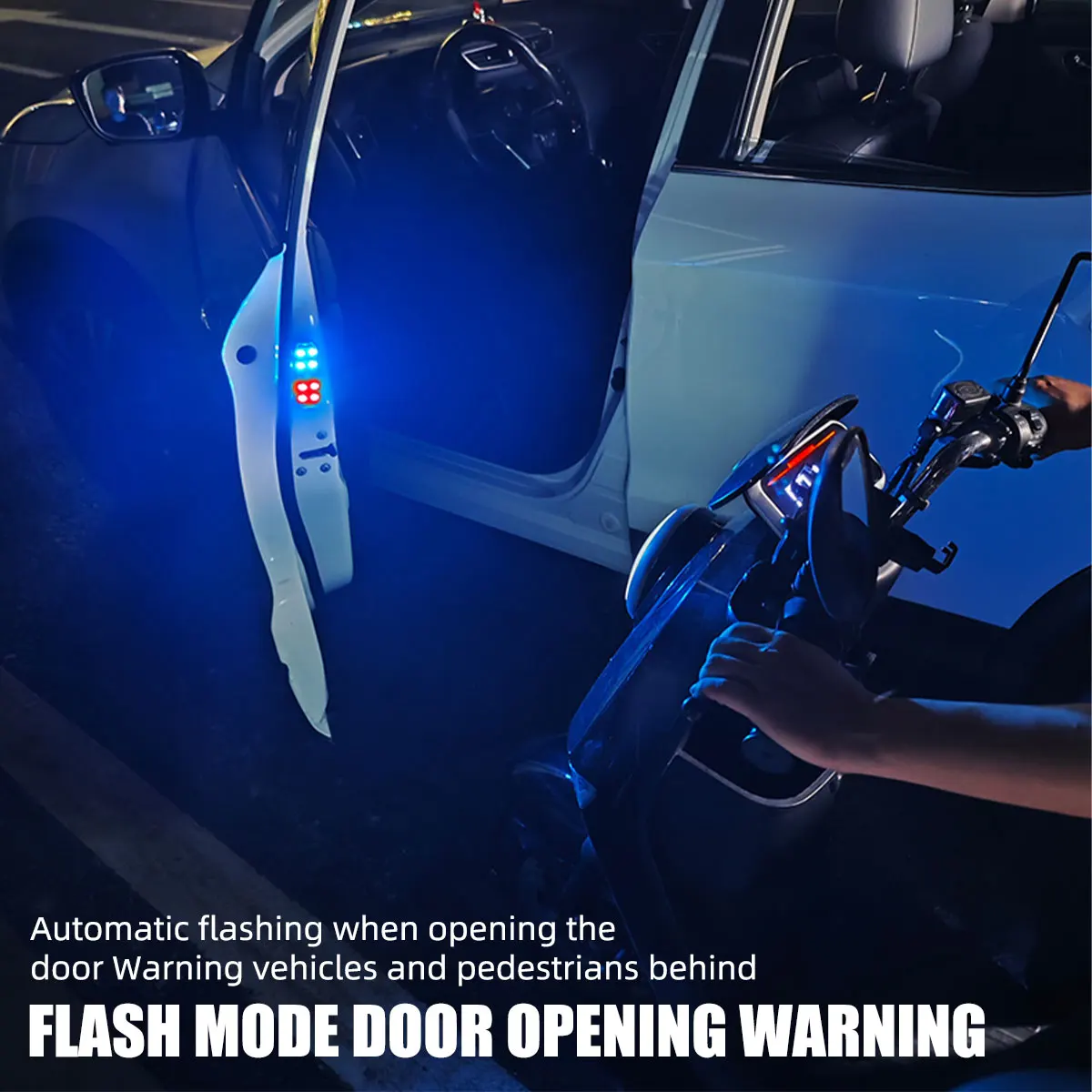 Luces LED para Puerta de Coche - Emergency Exit Sign reseña y precio