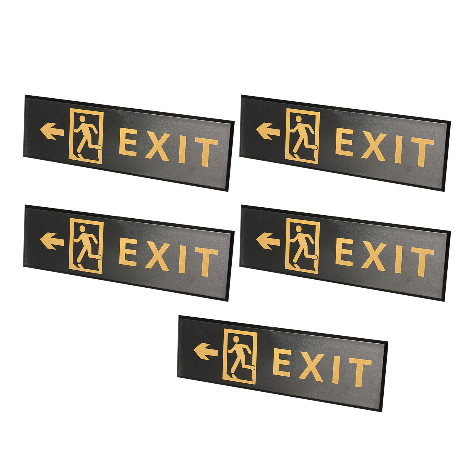 5 unidades de letreros de sali - Emergency Exit Sign reseña y precio