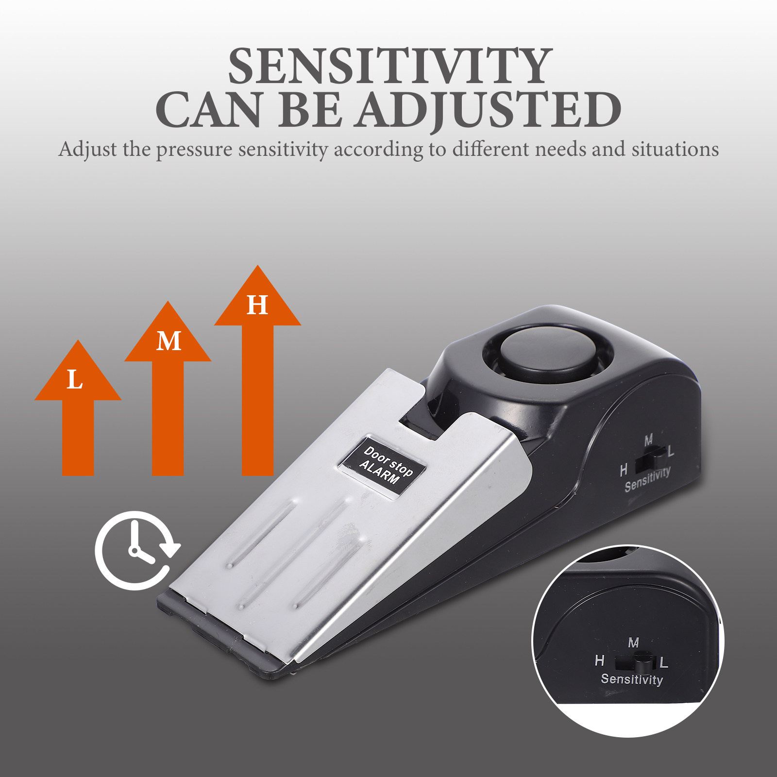 Tope de puerta antirrobo con a - Door Stop Alarm reseña y precio