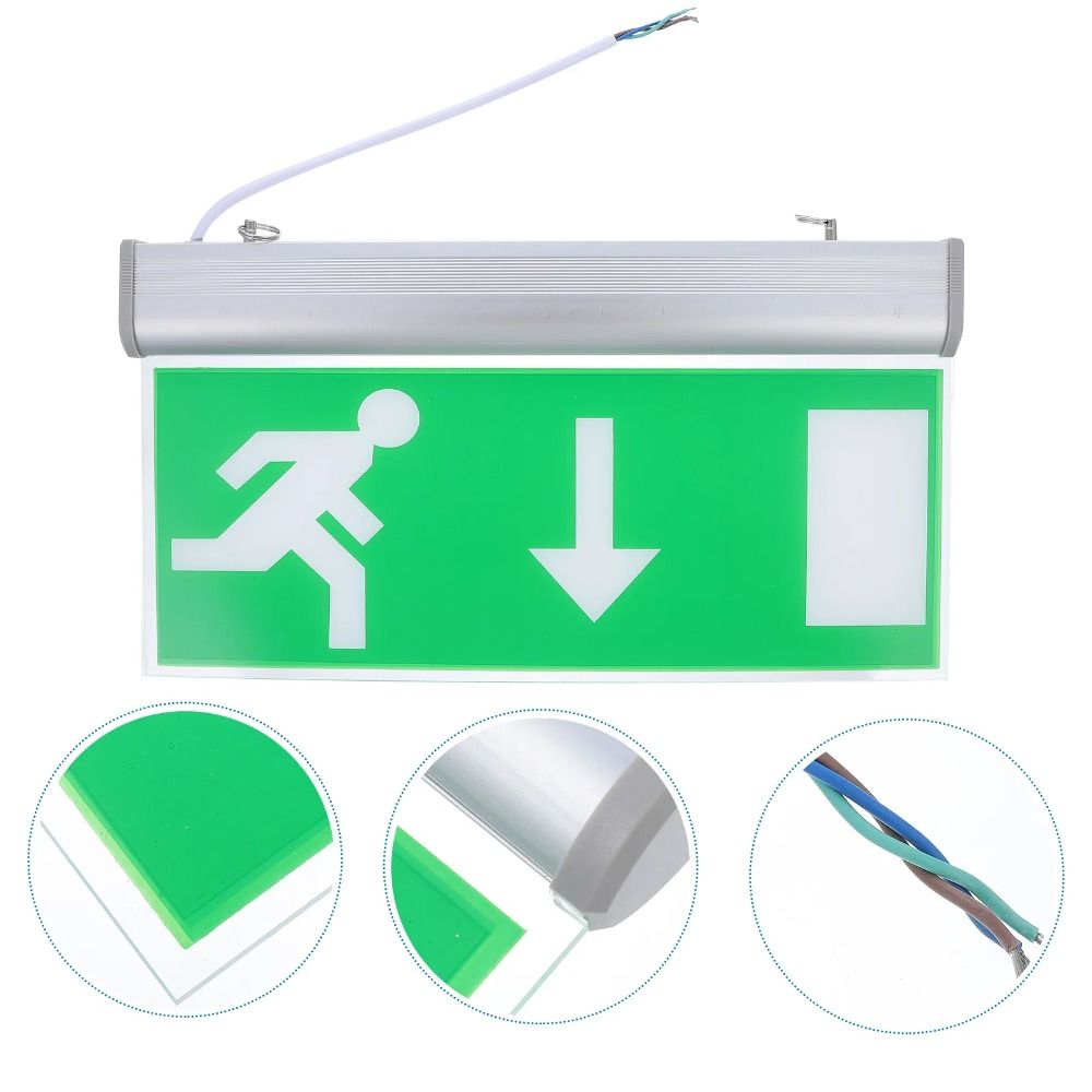 Lámpara LED Comercial de Señal - Emergency Exit Sign reseña y precio