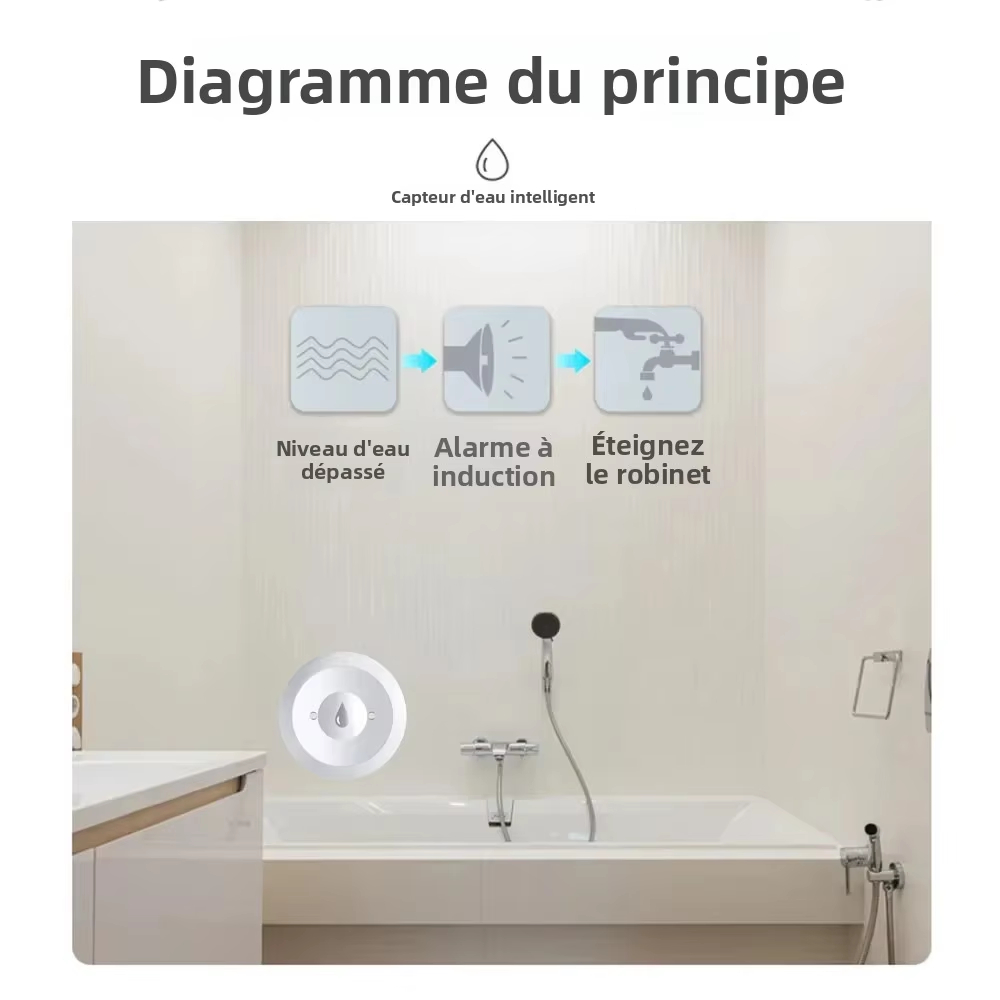 Funciona con el sensor de agua - Water Alarm Sensor reseña y precio