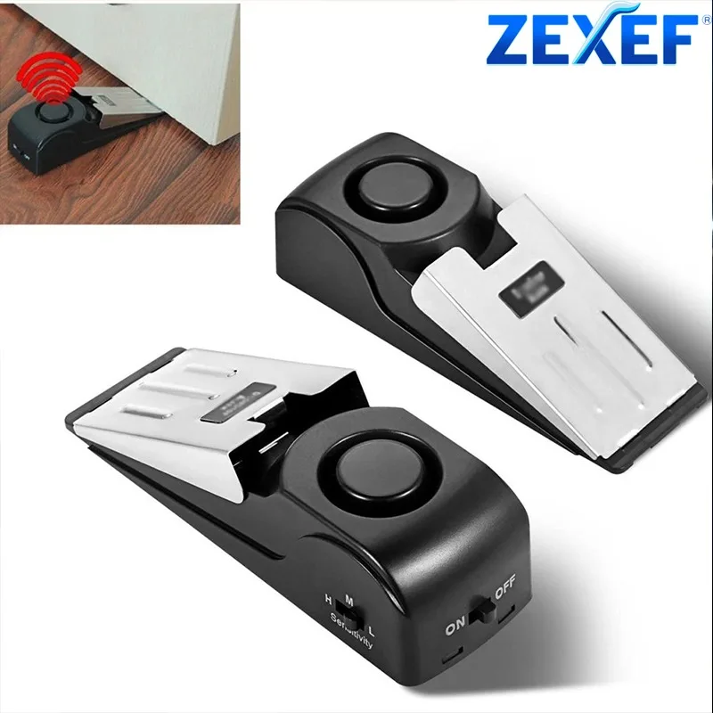 ZEXEF mini protección de segur - Door Stop Alarm reseña y precio
