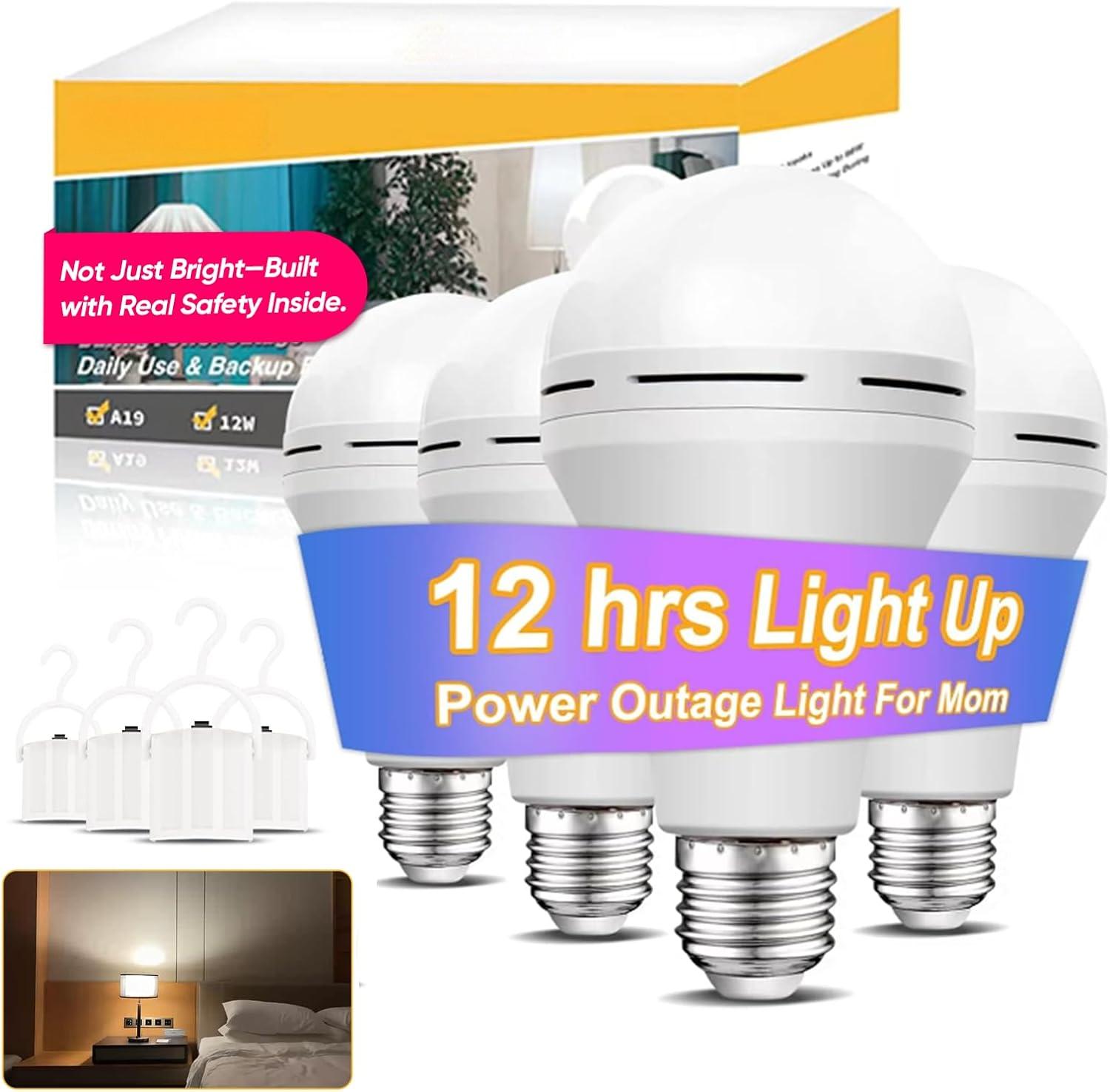 Bombilla de Luz Recargable de  - Power Outage Light reseña y precio