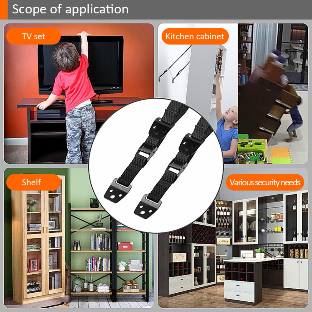 2 unidades de anclajes de nylo - Earthquake Anchor Strap reseña y precio