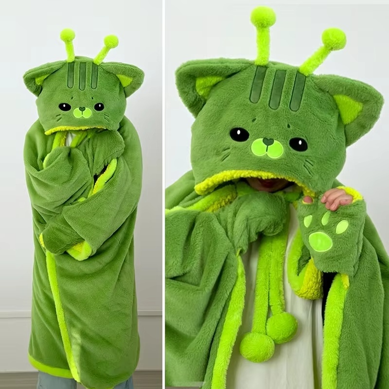 Manta con Capucha de Gato Alie - Fire Blanket Kitchen reseña y precio