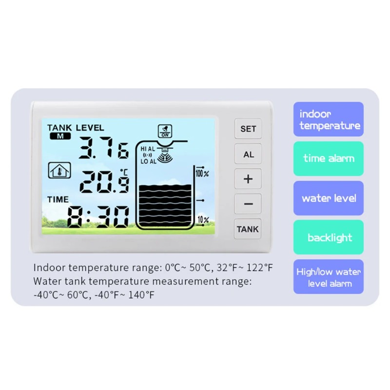 Sensor de Nivel de Agua, Indic - Water Alarm Sensor reseña y precio