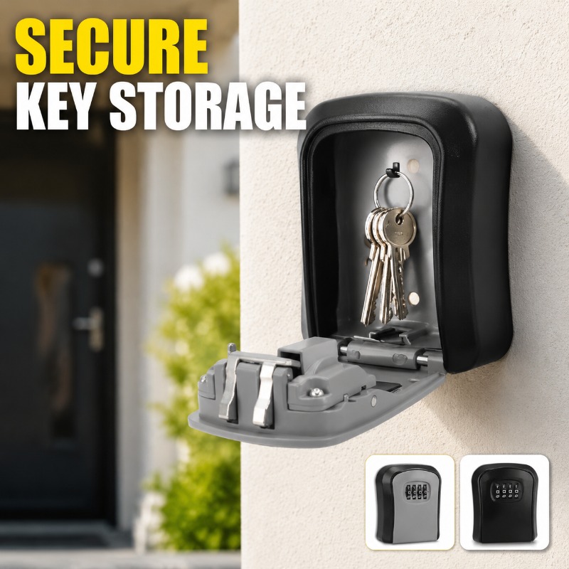 Caja de Seguridad para Llaves  - Lockbox Key Secure reseña y precio